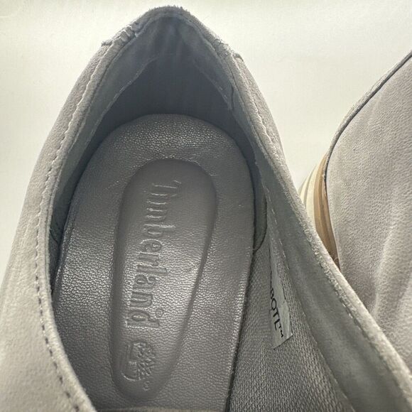 TIMBERLAND ReBOTL WOMEN'S LONDON SQUARE OXFORD GREY SIZE 10 Excellent Used - Picture 9 of 16